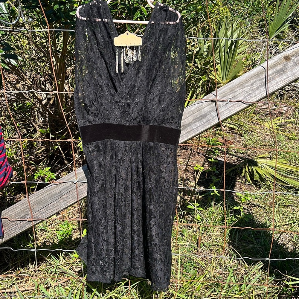 Black Lace Dress